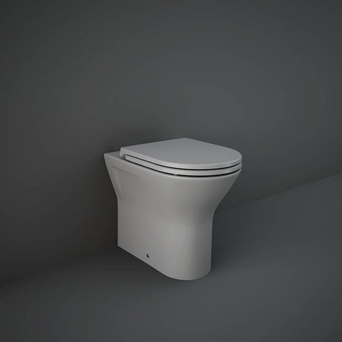 WC filo muro Rak Ceramics Feeling grigio opaco